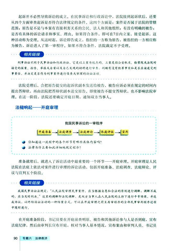 3 诉讼的基本程序(第90页)