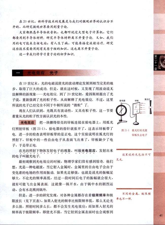 一、光电效应 光子(第41页)