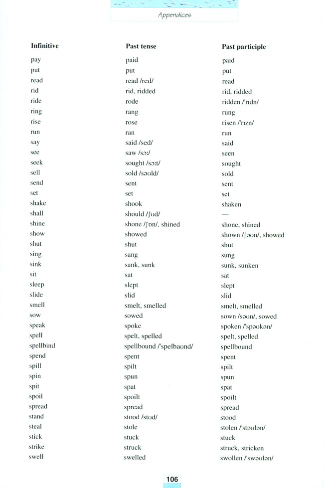 Appendices 附录(第106页)