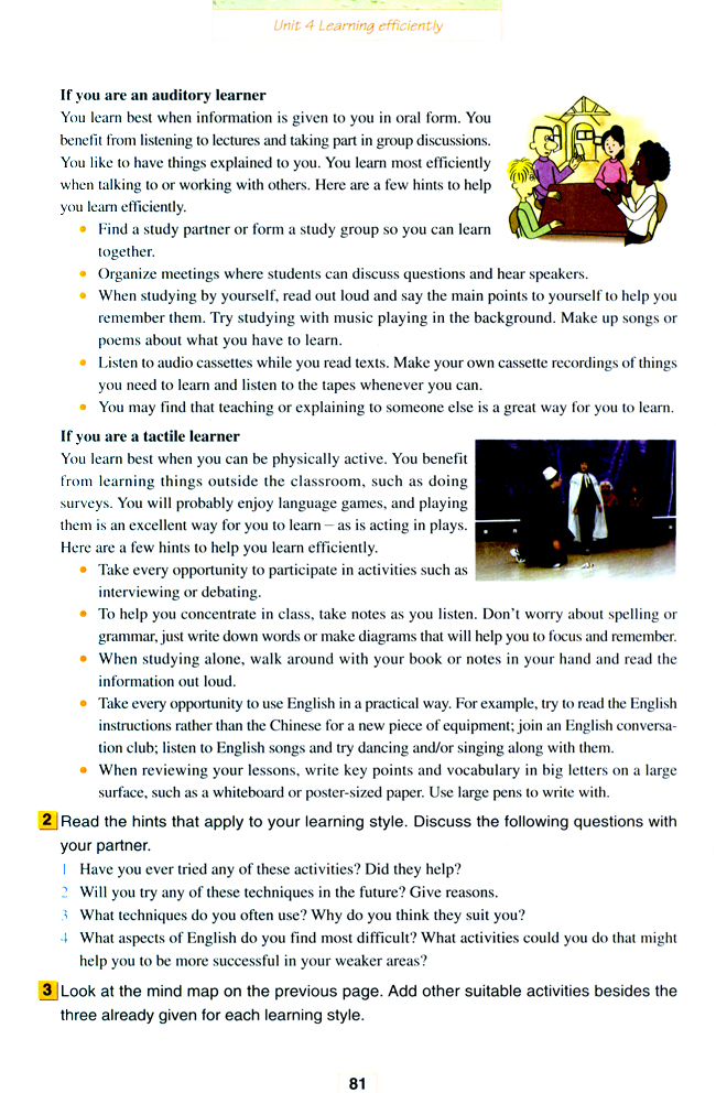 Unit 4 Learning efficiently(第81页)