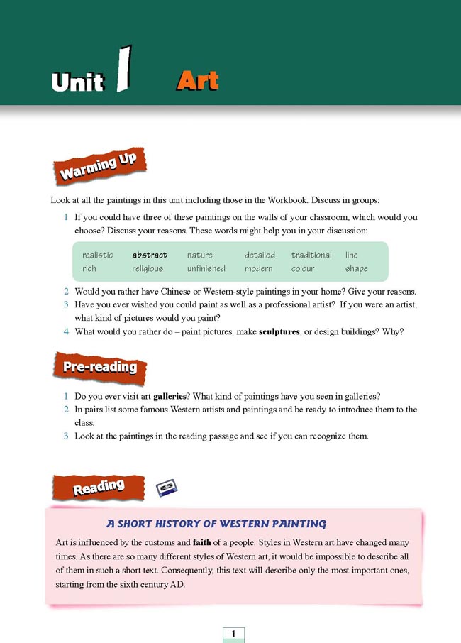 人教版高三英语选修6电子课本Appendices 附录(第113页)