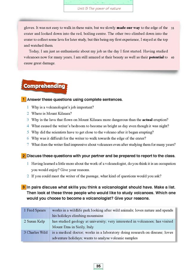 人教版高三英语选修6电子课本Unit 5 The power of nature(第147页)