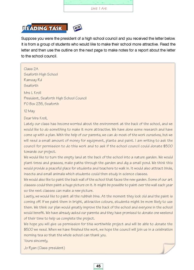 人教版高三英语选修6电子课本Workbook Unit 1 Art(第157页)