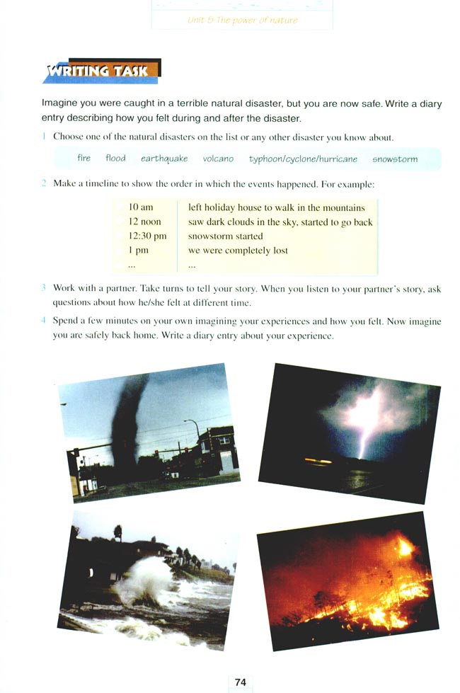 人教版高三英语选修6电子课本Unit 5 The power of nature(第74页)