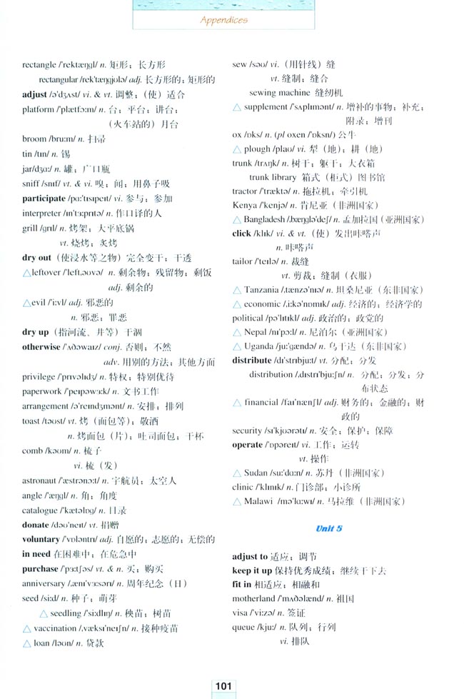 Appendices 附录(第101页)
