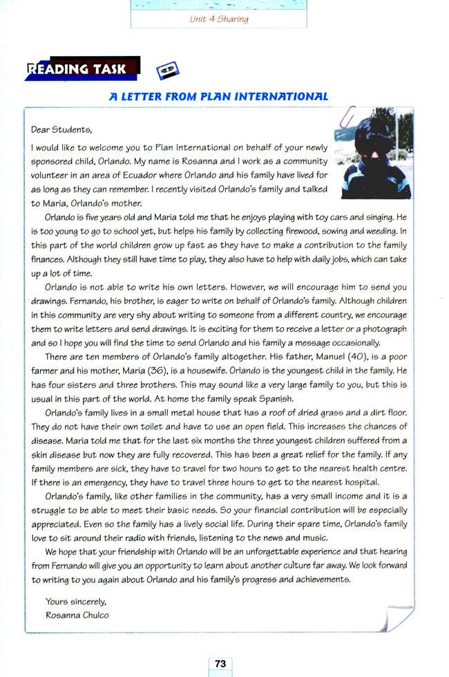 Unit 4 Sharing(第73页)