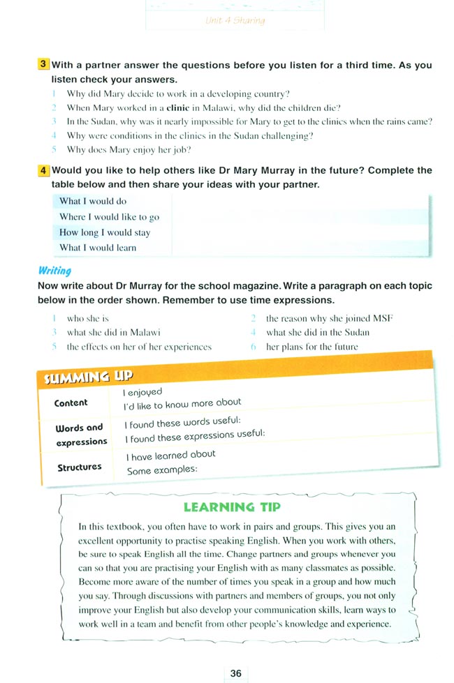 Unit 4 Sharing(第36页)