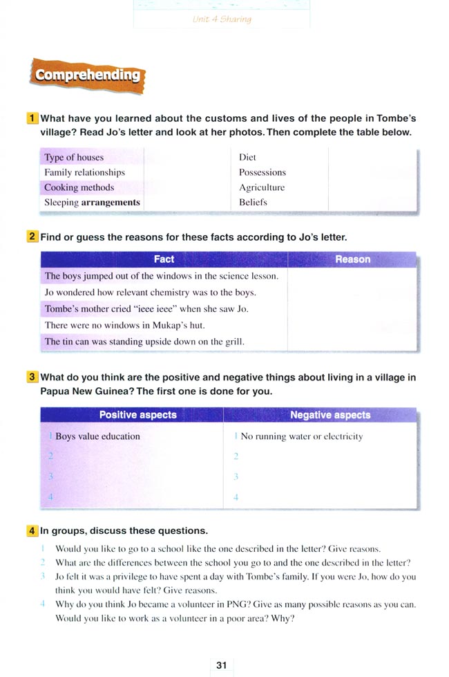 Unit 4 Sharing(第31页)