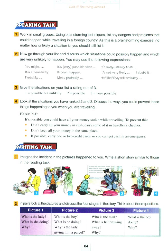 Unit 5 Travelling abroad(第84页)