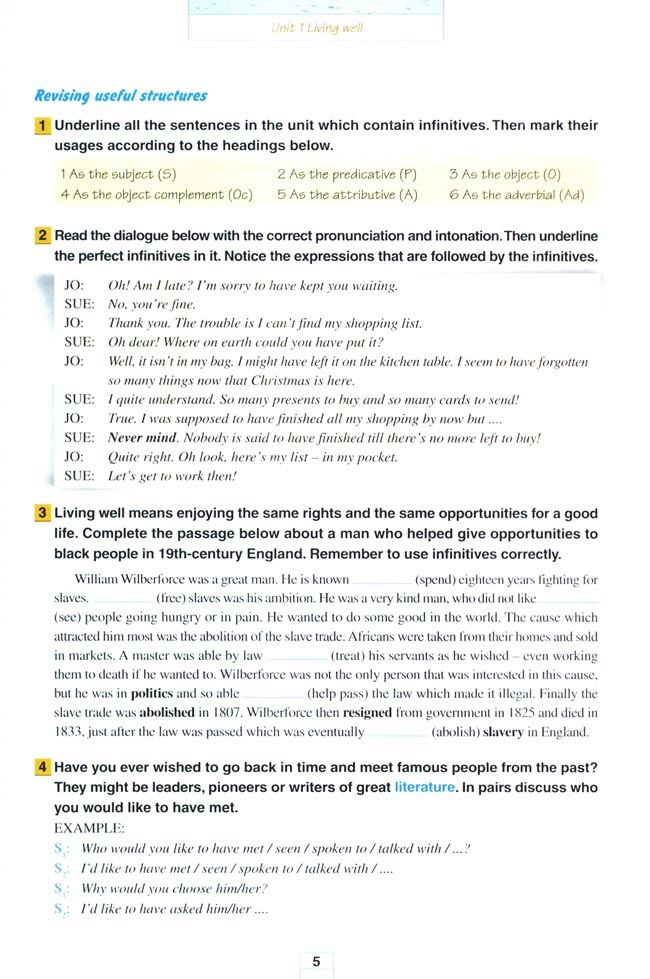 Unit 1 Living well(第5页)