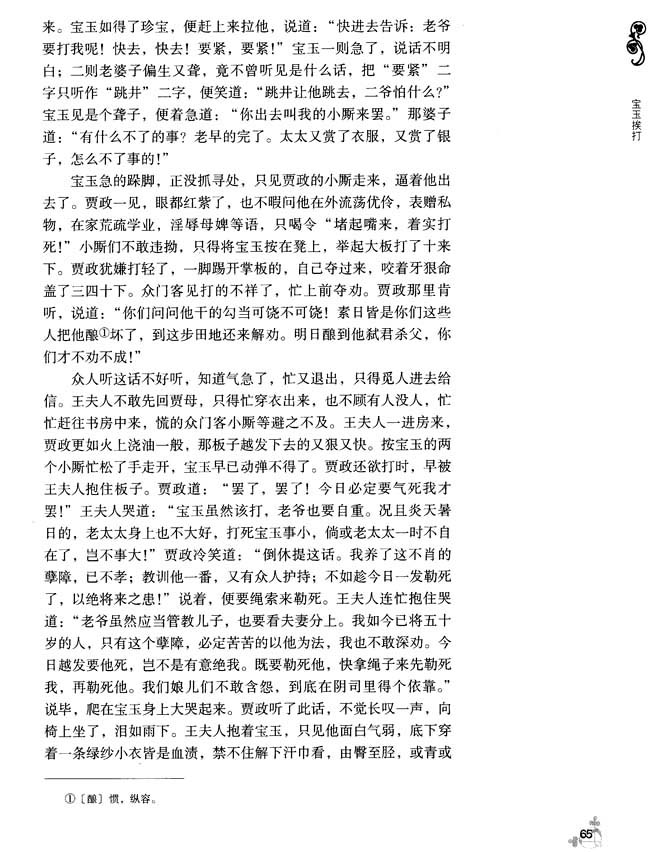 10 宝玉挨打(第65页)