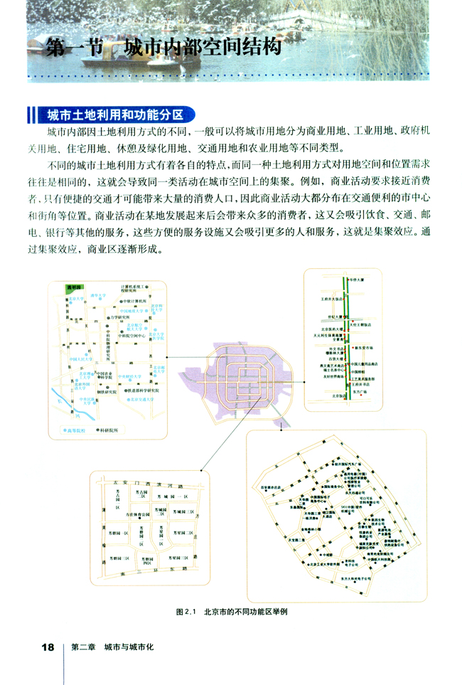 第一节 城市内部空间结构(第18页)