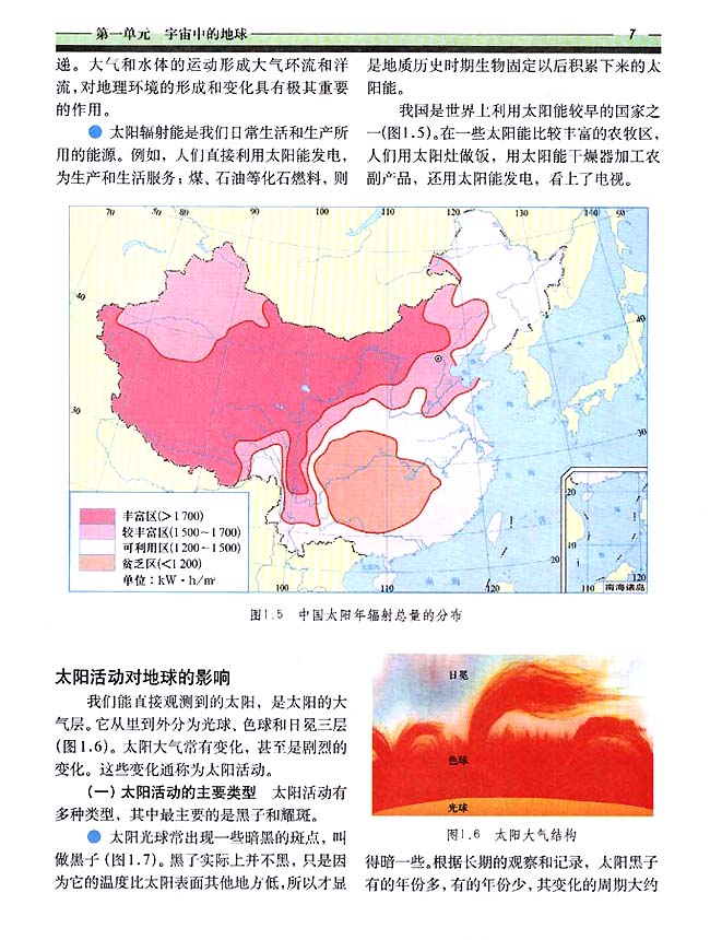 1．2 太阳、月球与地球的关系(第7页)