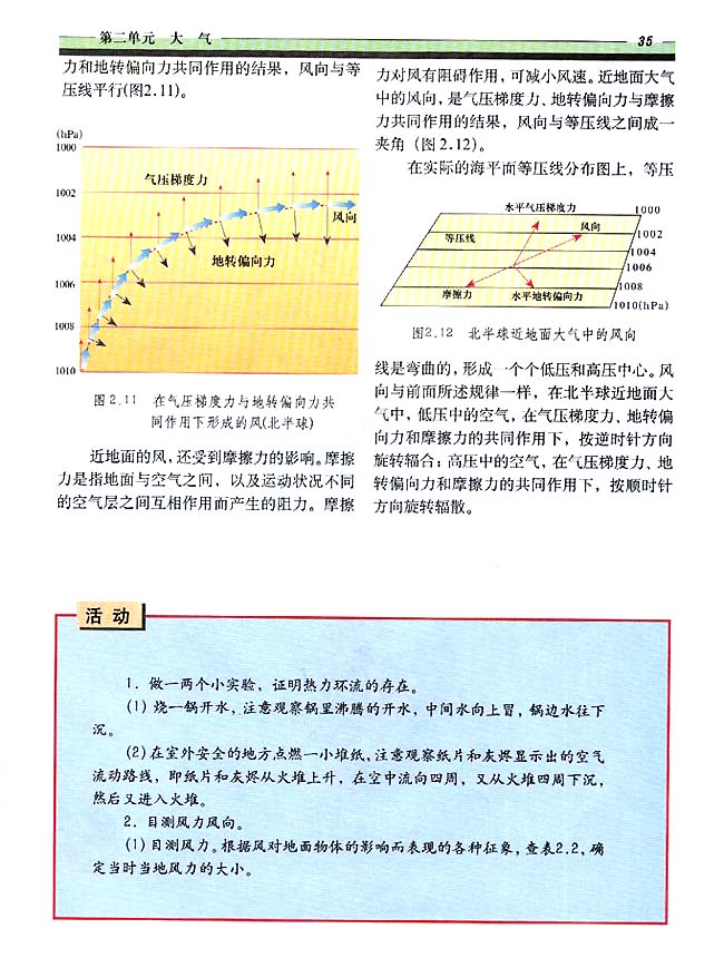 2．3 大气的运动(第35页)