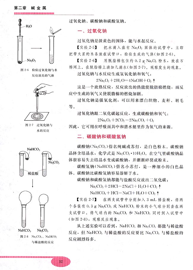 第二节 钠的化合物(第32页)