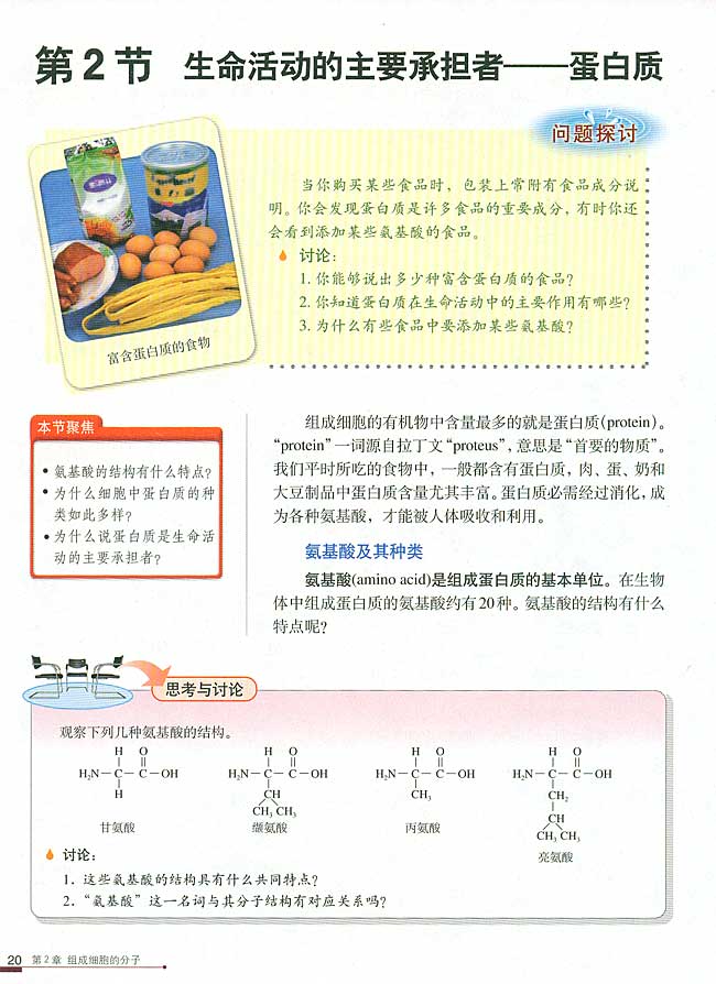 第2节 生命活动的主要承担者(第20页)