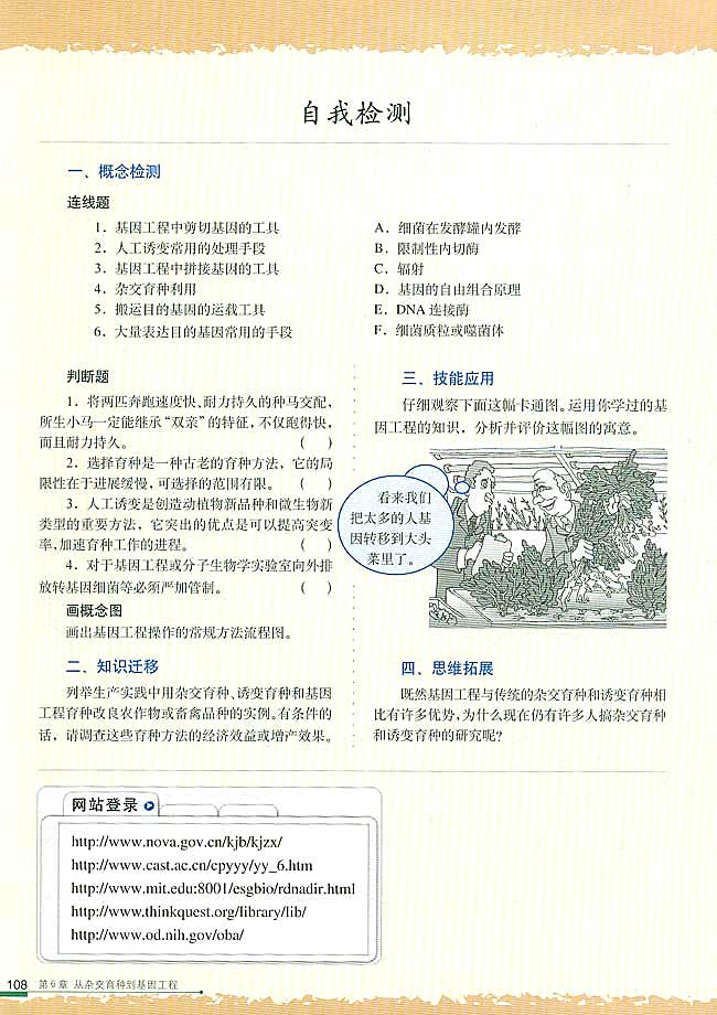 与生物学有关的职业 生物技术产业的研发人员(第108页)