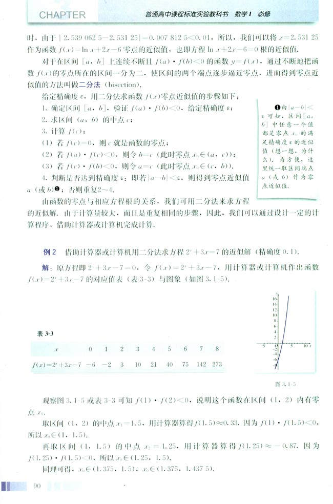 3.1 函数与方程(第90页)