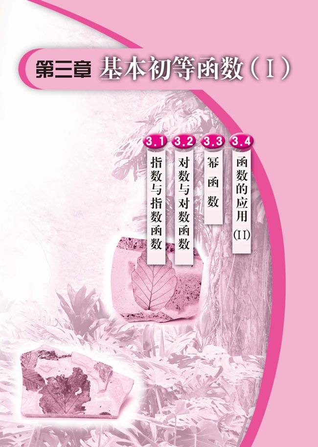 第三章 基本初等函数（Ⅰ）(第84页)