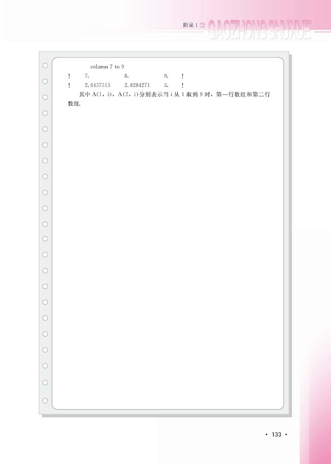 附录1 科学计算自由软件――SCILAB简介(第134页)