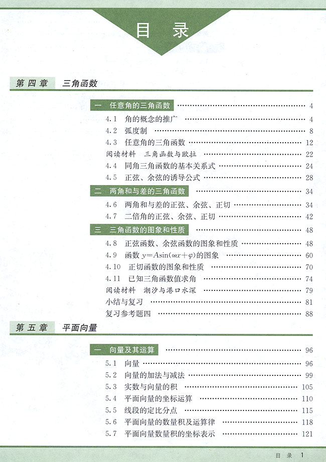 封面/前言/目录