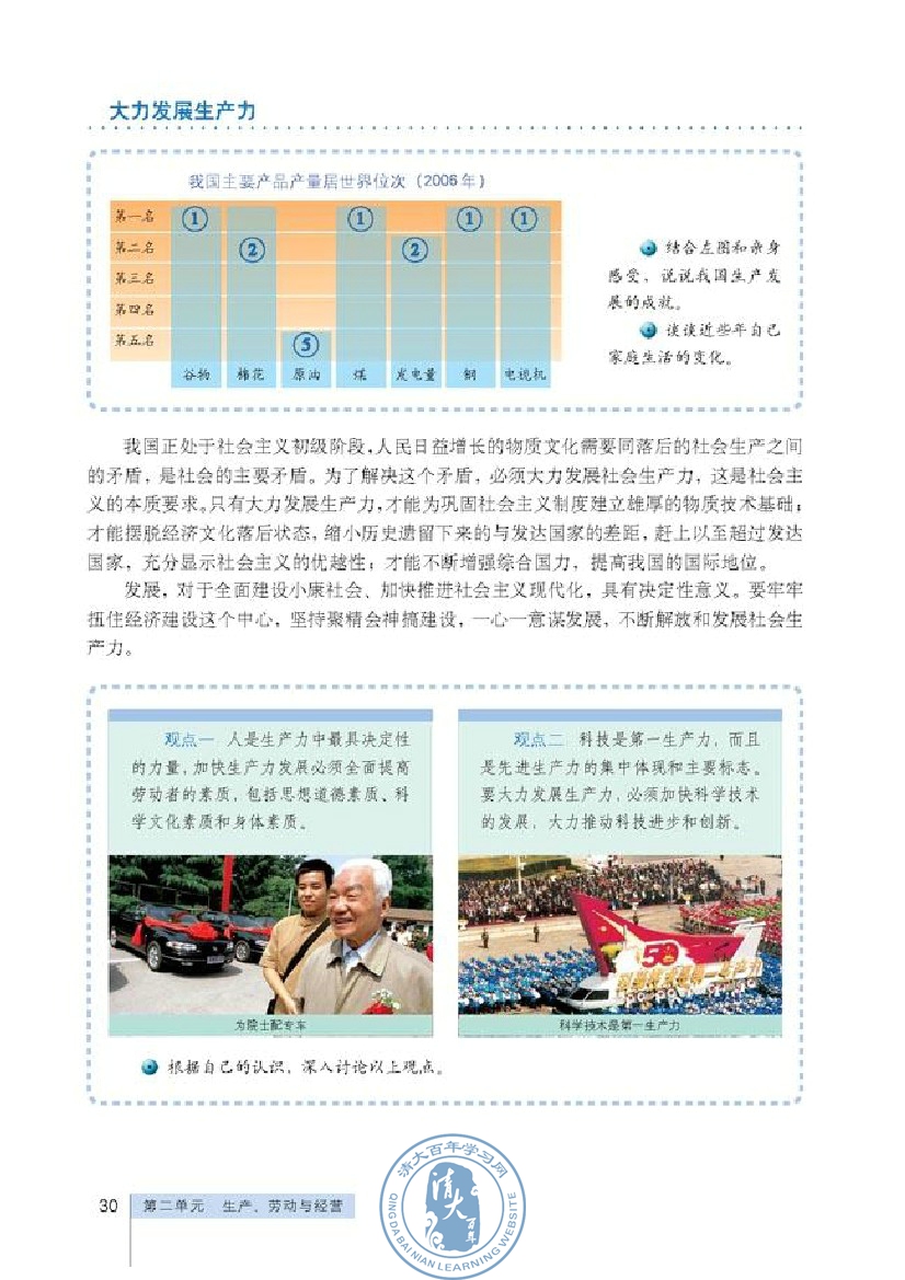 发展生产 满足消费(第30页)