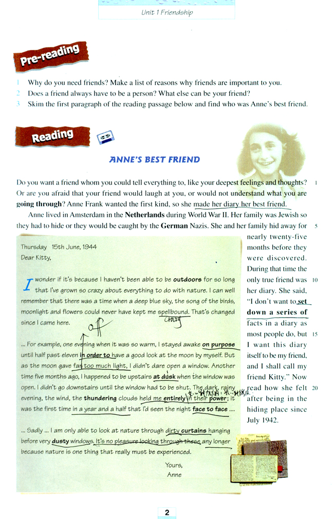 Unit 1 Friendship(第2页)