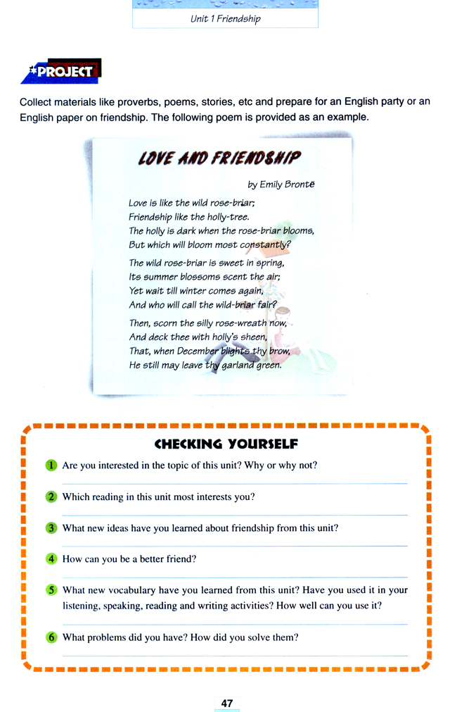 Unit 1 Friendship(第47页)
