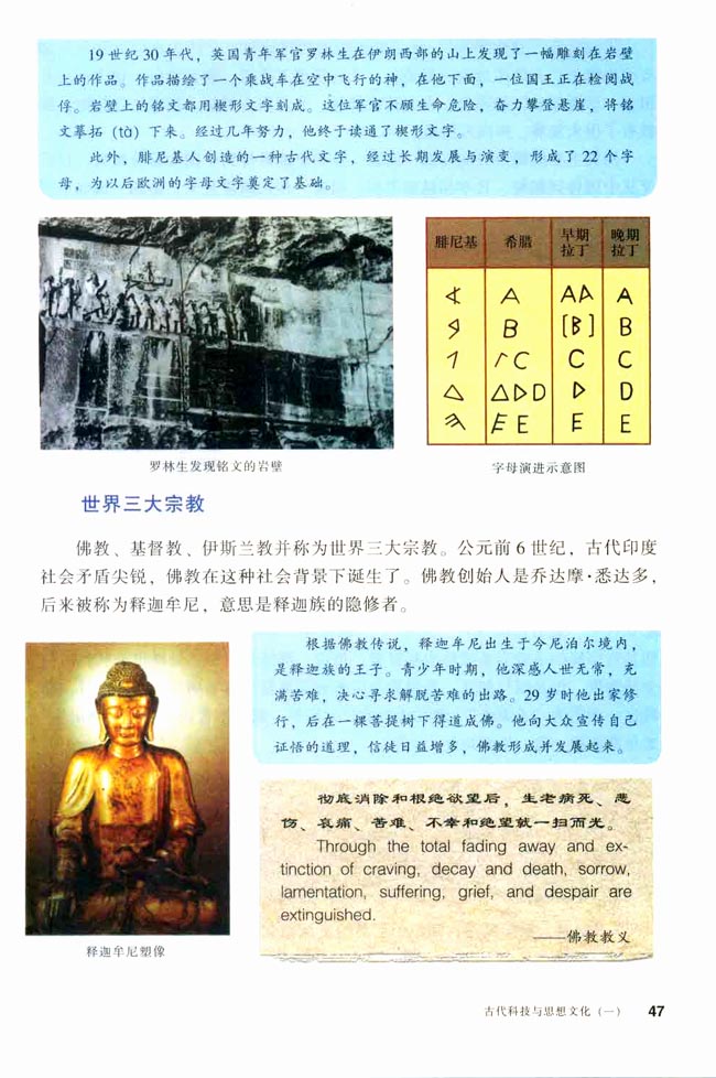 第8课 古代科技与思想文化（一）(第47页)
