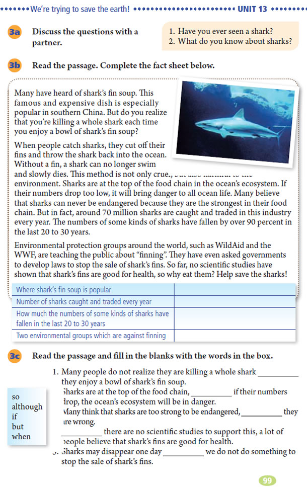 Unit 12 Life is full of the unexpected.(第99页)