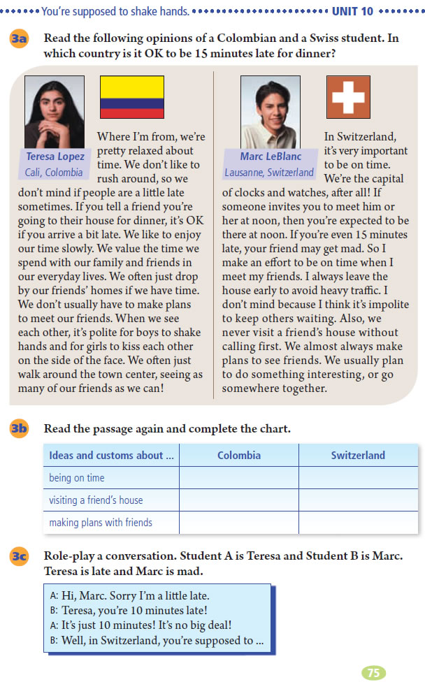 Unit 9 I like music that I can dance to.(第75页)