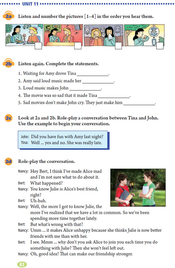 Unit 11 Sad movies make me cry.(第82页)