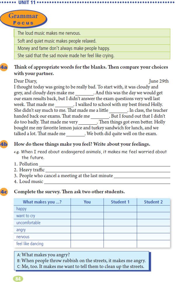 Unit 11 Sad movies make me cry.(第84页)