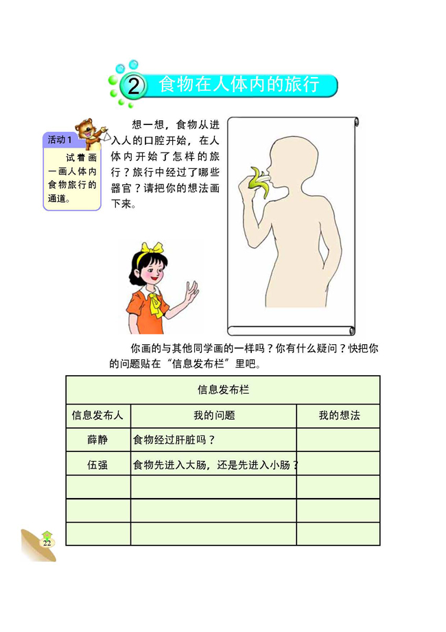 2 食物在人体内的旅行(第22页)