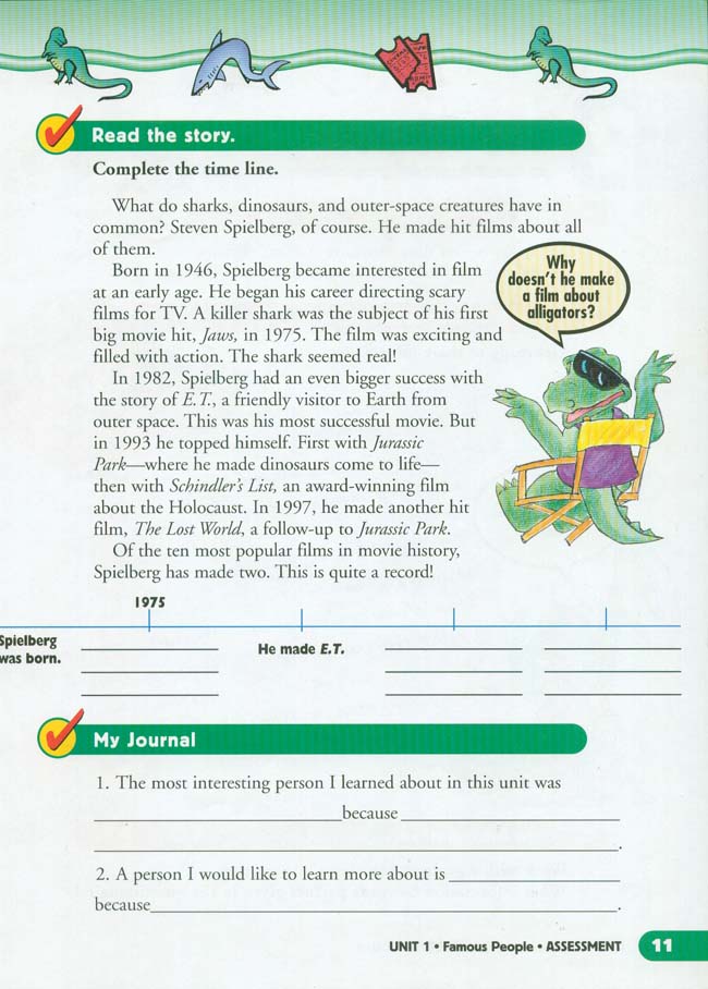 Unit 1 Famous People(第11页)