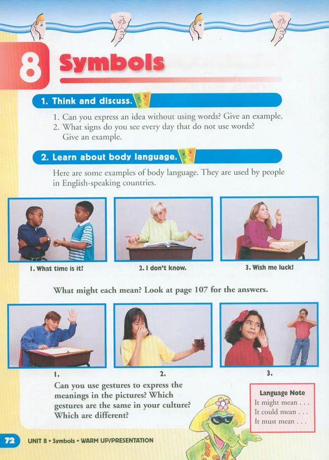 Unit 8 Symbols(第72页)