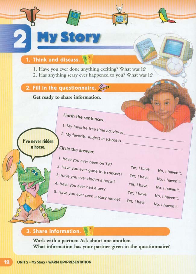 Unit 2 My Story(第12页)