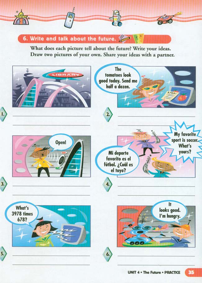 Unit 4 The Future(第35页)