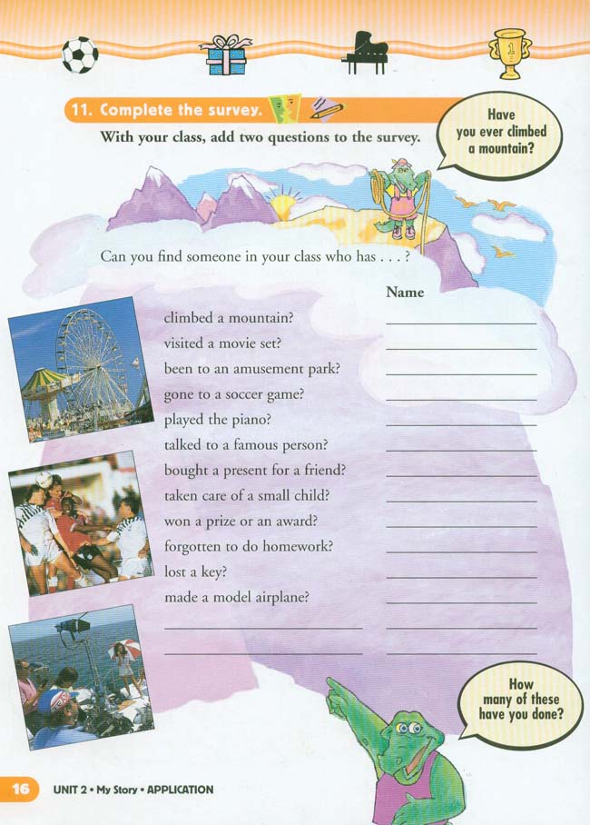 Unit 2 My Story(第16页)