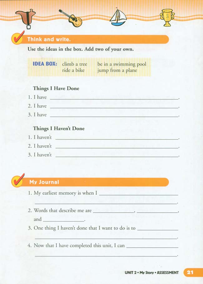 Unit 2 My Story(第21页)