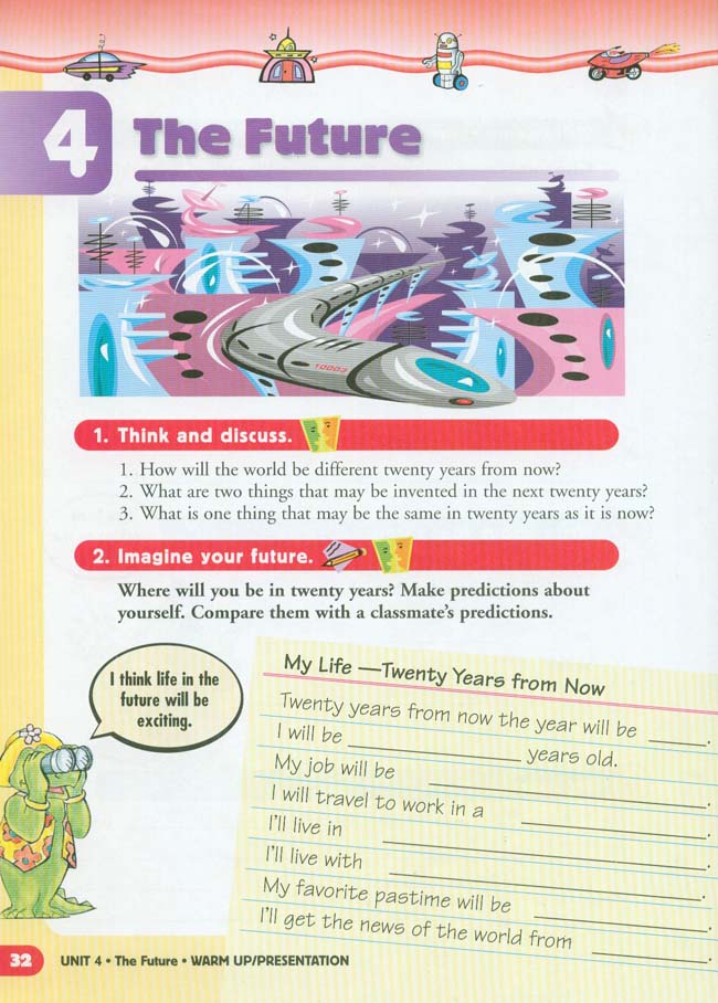 Unit 4 The Future(第32页)