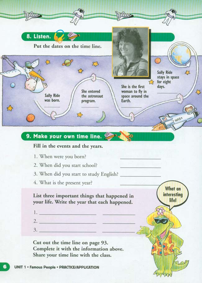 Unit 1 Famous People(第6页)