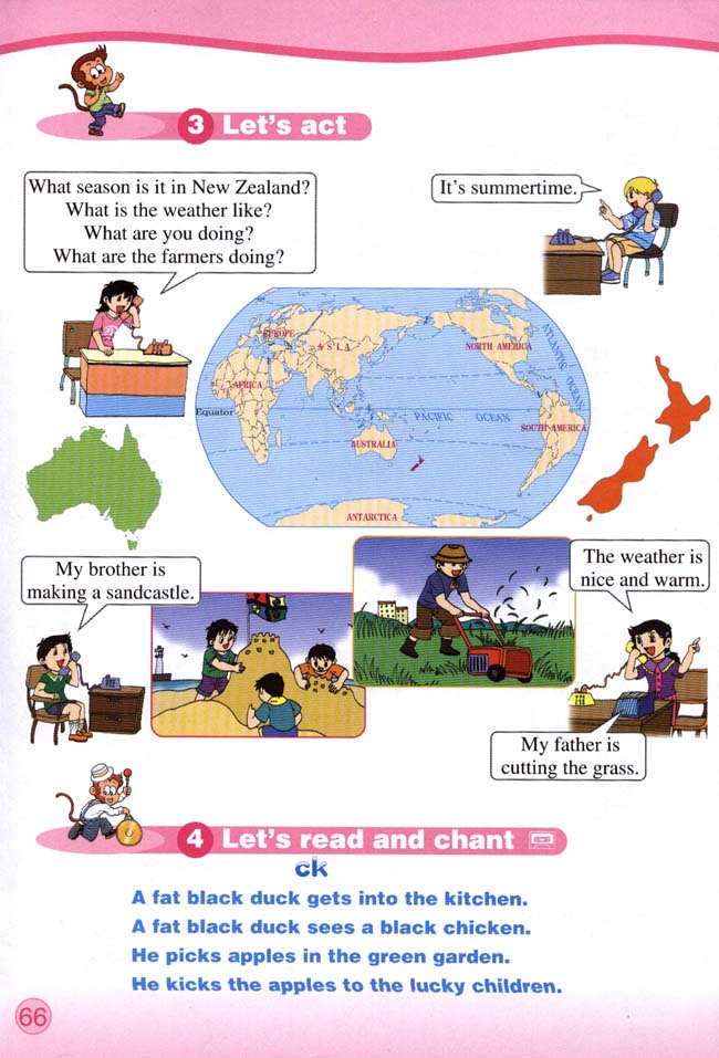 Unit 6 Winter is the white season. Lesson 31(第66页)