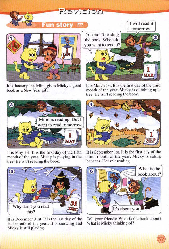 Unit 5 December is the last month. Lesson 25(第57页)