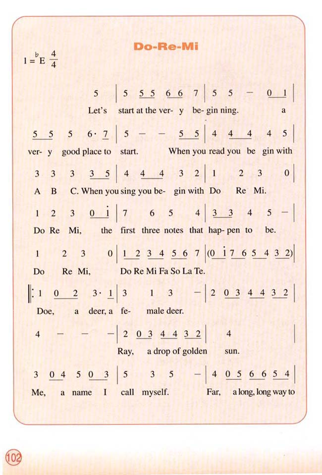 Vocabulary（词汇表）(第102页)