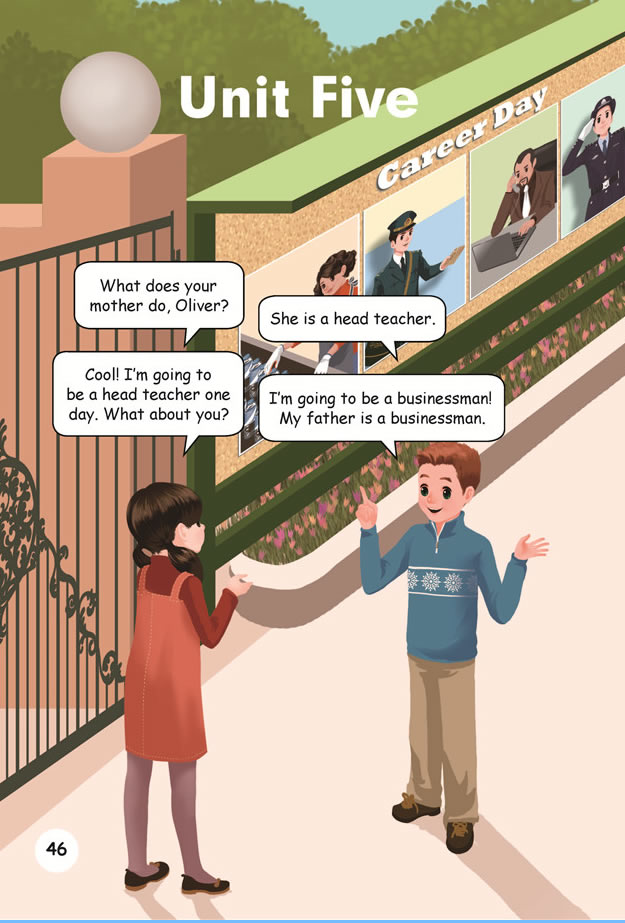 Unit 5 What does he do?(第48页)