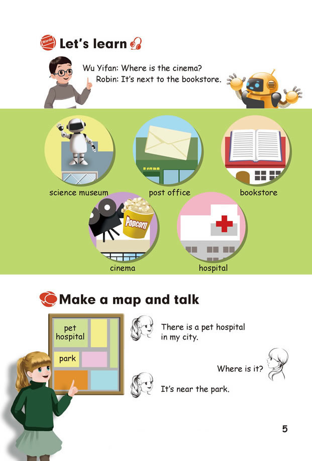 Unit 1 How can I get there?(第5页)