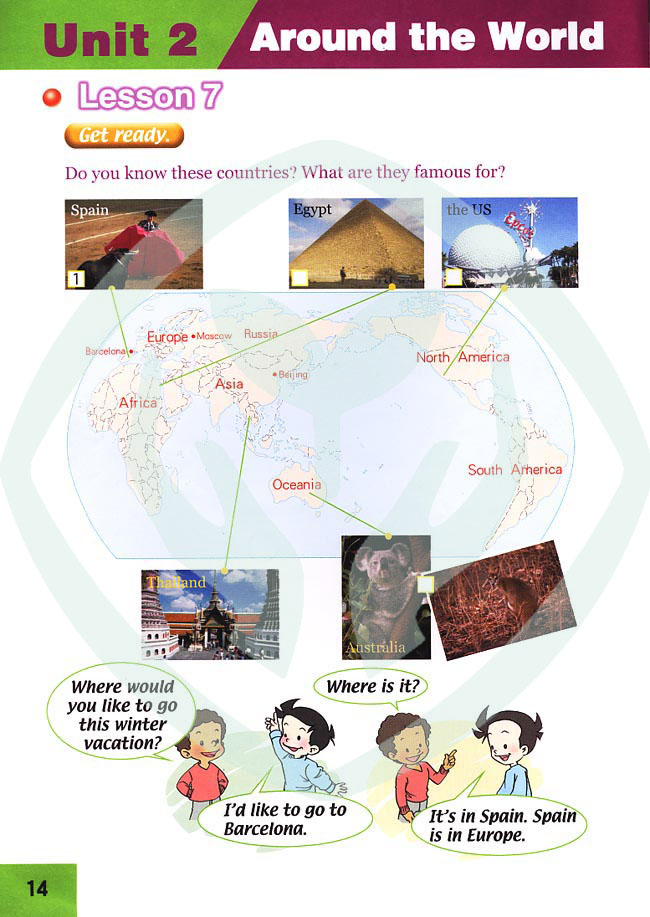 新起点小学六年级英语上册lesson7