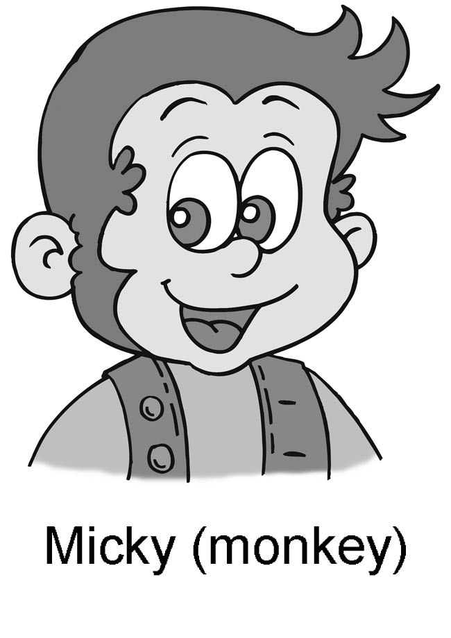 新版小学六年级英语上册教师教学用书VI头饰图