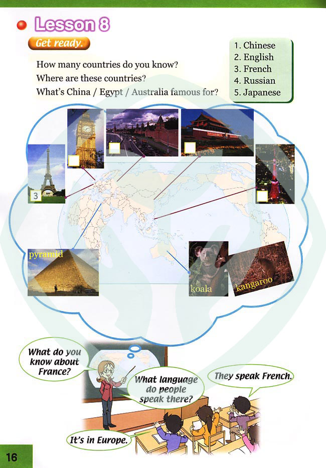 新起点小学六年级英语上册lesson8